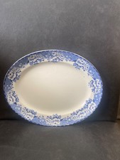 Antique Britannia Potteries, PEONY Serving Platter 11x8.5 inch approx.