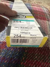 64 x NOS 14g (2mm) MTB / Road J Bend Spokes - Black 254mm #005