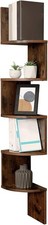 5 Tier Corner Wall Shelf –