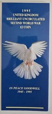 1995 Dove of Peace £2 Two
