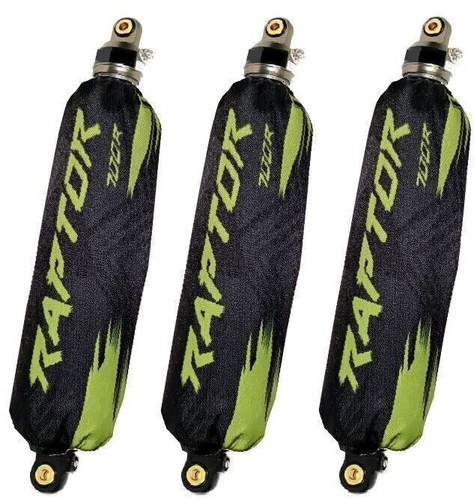 Black yellow shock covers - black,