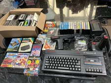ZX SPECTRUM +2 128k BLACK COMPUTER inc HUNDREDS OF GAMES , SCART TESTED WORKING 