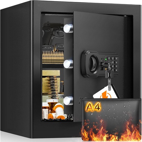 Home safe box with fireproof - safe,