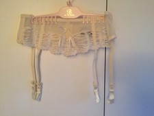 Suspender Belt Ivory brand new no tags perfect condition 