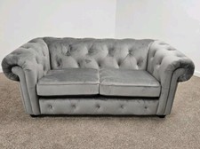 DFS Belair Velvet 2 Seater