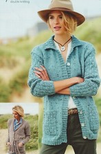#273 LADYS DK EASY KNIT JACKET