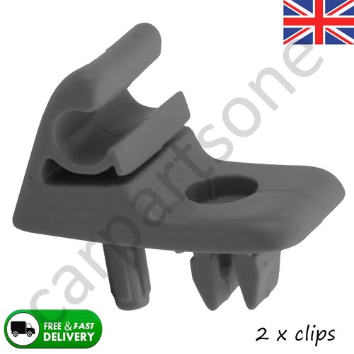 Sun visor holder bracket - 2x,