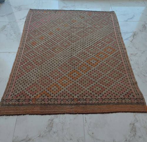 5x6 antique carpet - carpet, rug,
