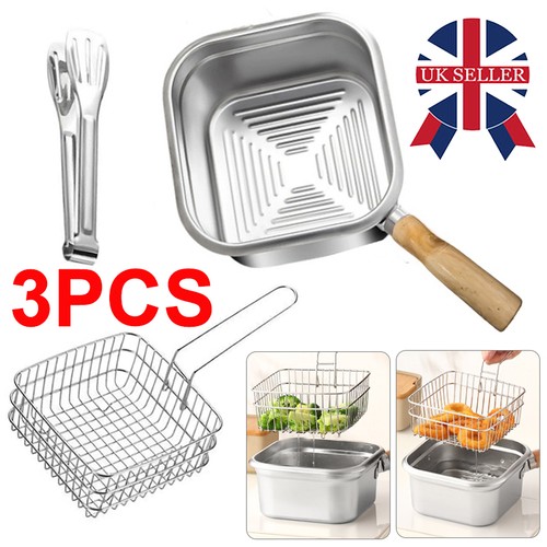 3pcs stainless steel - steel, pan