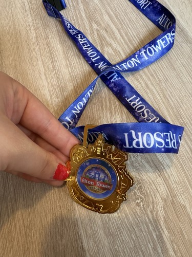 Alton towers blue medal - towers,
