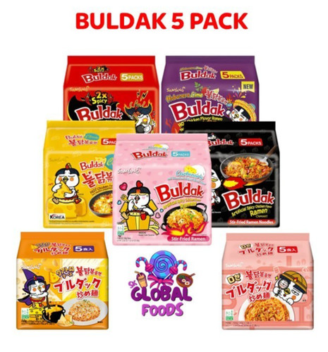 Pack samyang buldak noodles - 5,