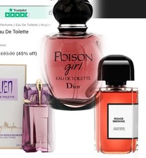 Set of 3 original perfumes: Dior, BDK, and Mugler (see description)