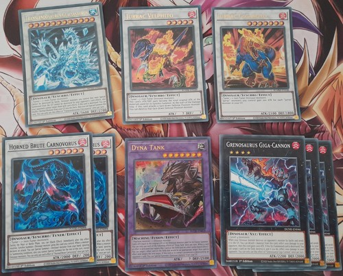 Yugioh dinosaur dino - dino, dna