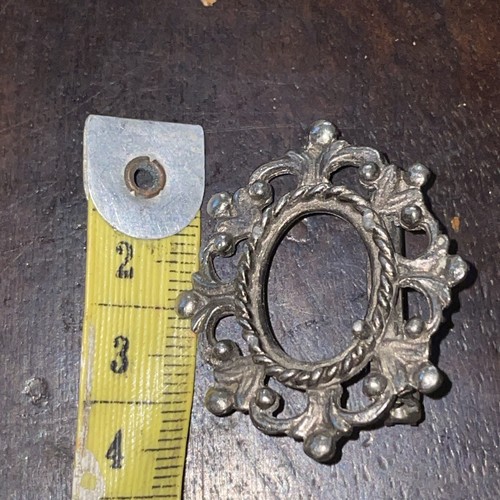 Vintage silver metal - silver, photo