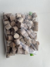 16mm Wooden Hole Plugs-White