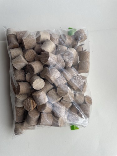 16mm wooden hole - wooden, plugs-white