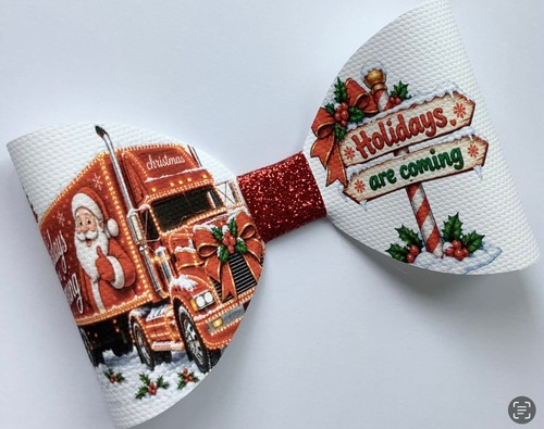 Red lorry christmas - red,