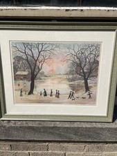 Helen Bradley Print The Park