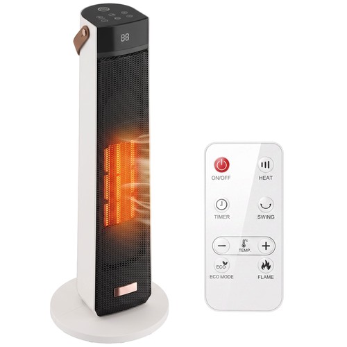Homcom portable space heater - portable,