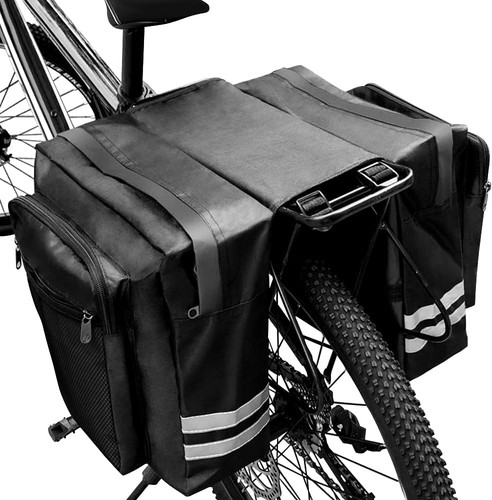 Bike rear rack double - rear, pannier