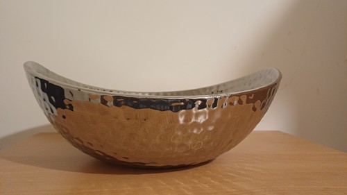 Silver finished hammered - silver,