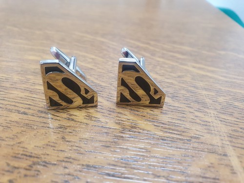Pair superman cufflinks - pair,