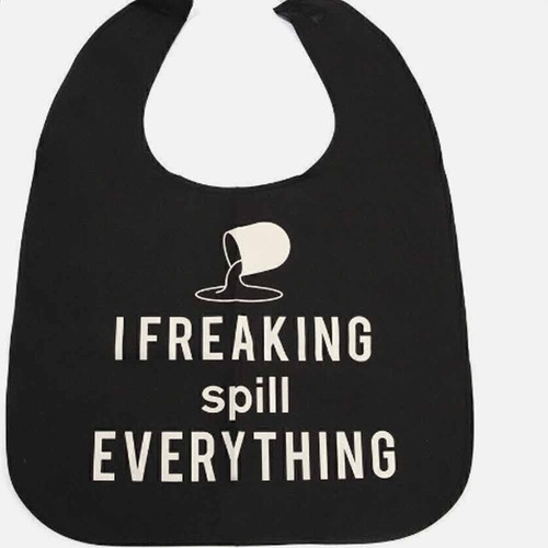 Funny feeding bib waterproof - funny,