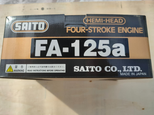 Saito 125a four - saito, fa-125a
