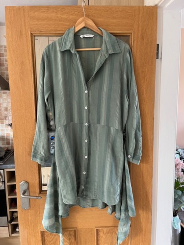 Zara ladies green long - , sleeved