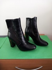 New Black Ankle Boots By Primark Size Uk 8=EU 41.