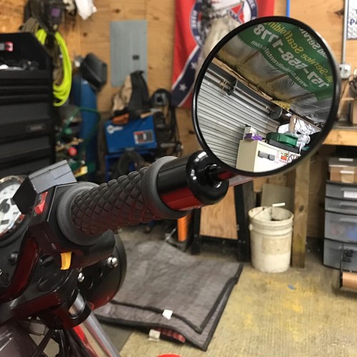 Motorcycle handle bar end - handle,