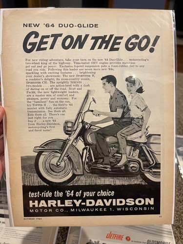 1964 harley davidson - 1964,