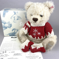 Steiff Alpaca Bear - OSCAR - Harrods Exclusive - 2008 Ltd Ed. Signed EAN:663055