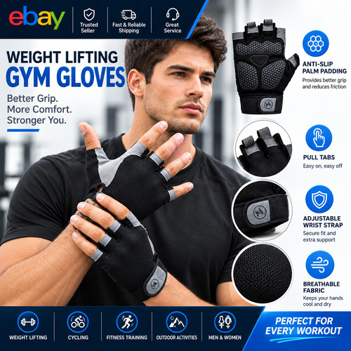 Weight lifting gym gloves - gym,