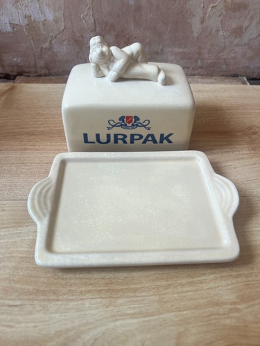 Vintage lurpak ceramic butter - lurpak,