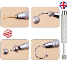 4-Claw Beads Holder Tool Diamond Gem Picker Tweezers Catcher Piercing Pen