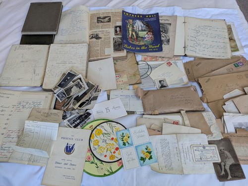 Job lot vintage paper - vintage,