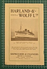 1937 Harland & Wolff Ship