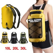 20L 30L Waterproof Dry Bag Backpack PVC Swimming Kayak Rafting Surfing Hiking