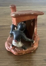 Black Boy Outhouse Figurine