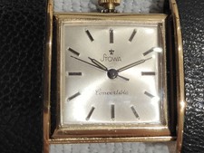 Stowa purse watch gold plated - gold,