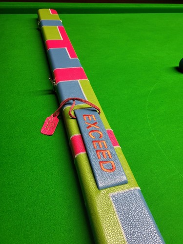 Custom leather snooker cue - custom,