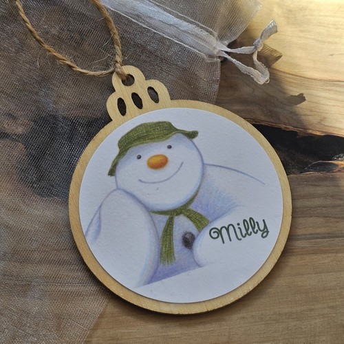 Personalised the snowman - personalised,