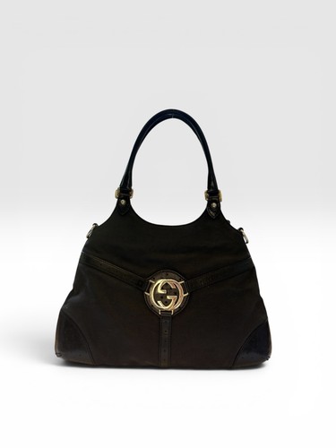 Gucci reins hobo black - gucci,