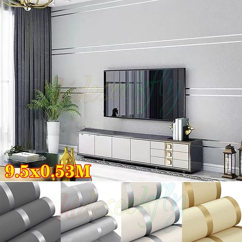 Silver grey 3d stripe - silver,