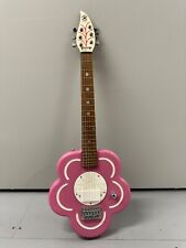 Daisy Rock Short Scale Pink Flower Guitar