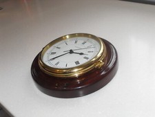 BRASS & MAHOGANY MARINE SHIPS