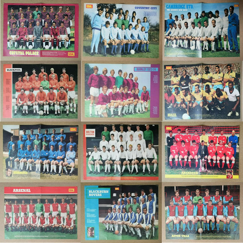 Goal football magazine 1960s - goal,