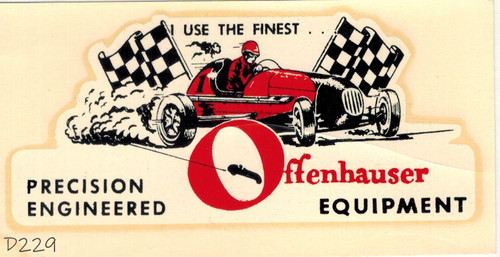 Offenhauser equipment vintage - equipment,