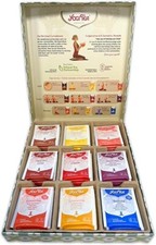 Yogi Tea Selection Box, Yoga Organic Herbal Tea, 9 Flavours x 5 Tea Bags